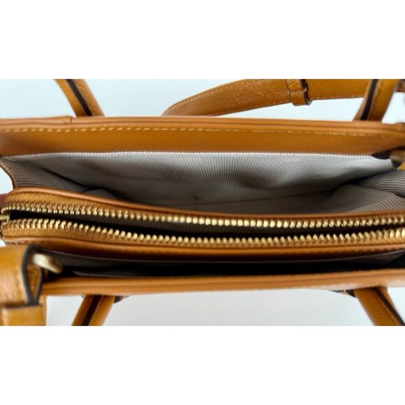 Radley London Liverpool Street Satchel Zip-Top Multiway Bag Orange - Picture 5 of 7